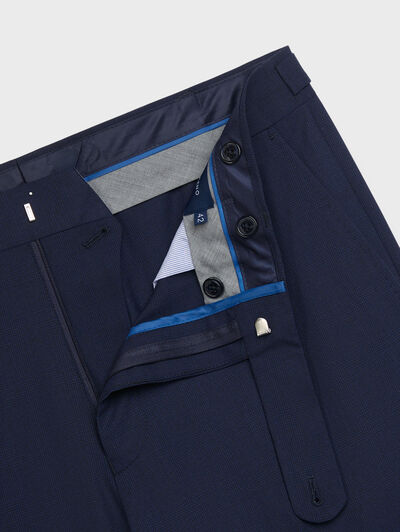 PANTALON NAPOLI GALES AZUL MARINO