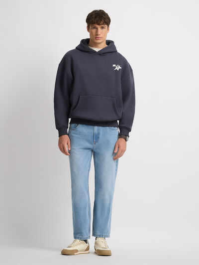SUDADERA WILD AZUL MARINO