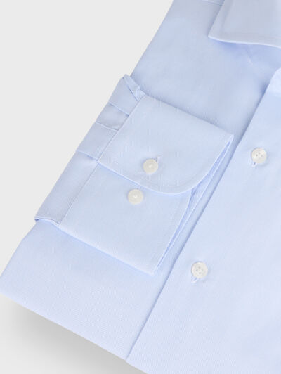 CAMISA VESTIR PANAMA CELESTE