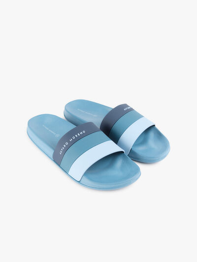 CHANCLAS FLAG AZUL