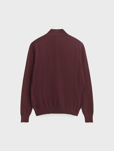 JERSEY BUTTON COLLAR
