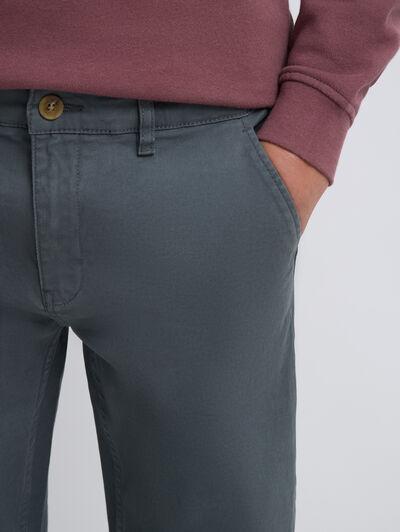 PANTALON CHINO KIDS AZUL