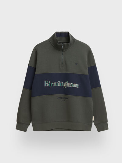 SUDADERA BIRMINGHAM VERDE