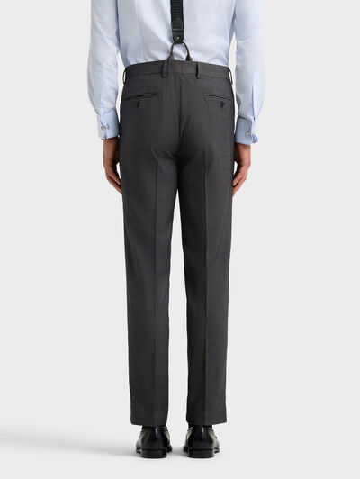 PANTALON FIL A FIL GRIS