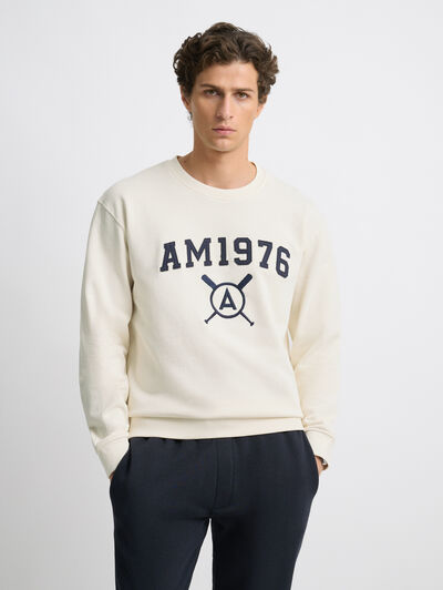 SUDADERA PATCH CRUDO