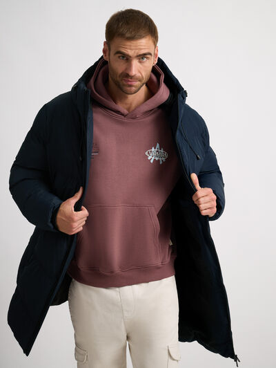 PARKA SKYLINE AZUL MARINO