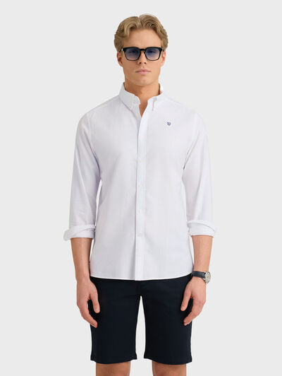 CAMISA OXFORD BASIC BLANCO