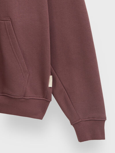 SUDADERA STORY BURDEOS