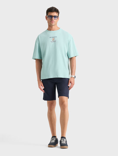 CAMISETA MOON VERDE AGUA