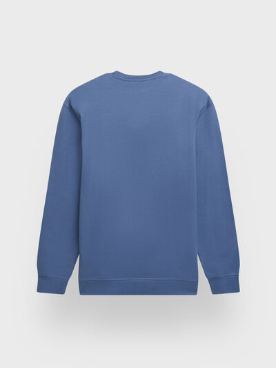 SUDADERA BASIC SPRING AZUL