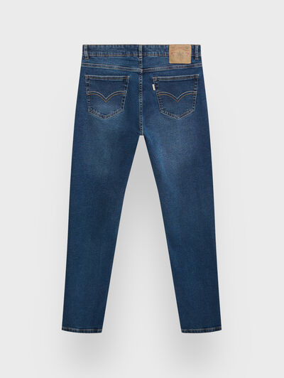 DENIM LUCKY SLIM AZUL MARINO