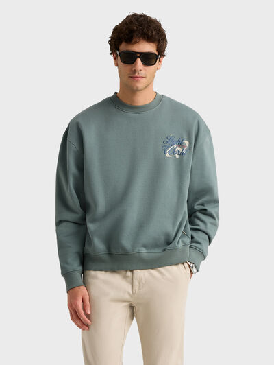 SUDADERA WORLD VERDE