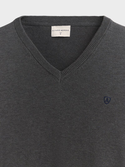 JERSEY V-NECK BASIC