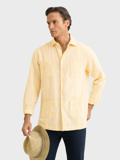 CUBANA LINO CHAMBRAY AMARILLO