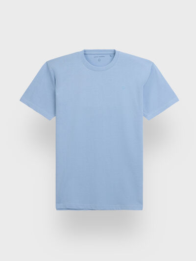 CAMISETA MELANGE AZUL