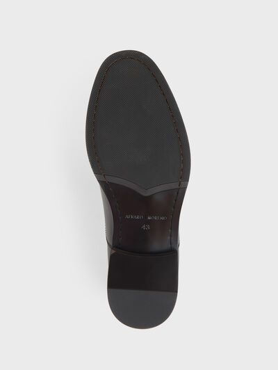 ZAPATOS OXFORD MARR&Oacute;N