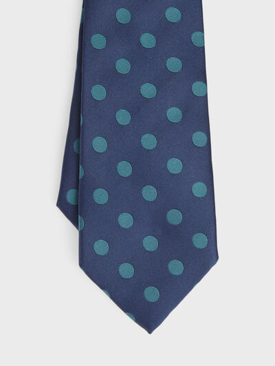 CORBATA JAQUARD MF AZUL