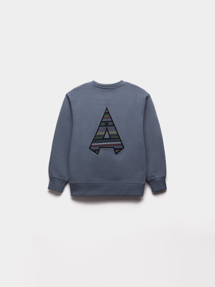 Viaje Más que nada España SUDADERA ETNICA KIDS CELESTE