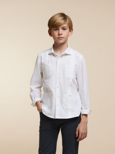 CUBANA OXFORD KIDS BLANCO