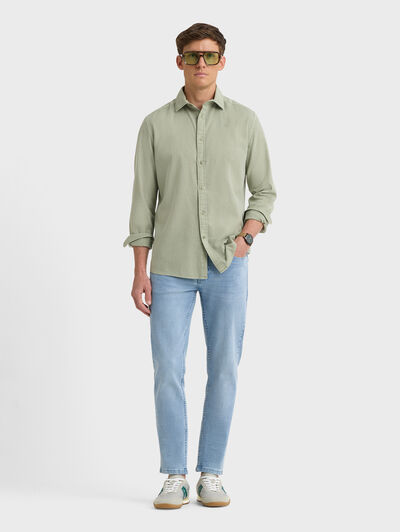 CAMISA LINO GD VERDE