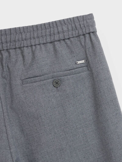 PANTALON FRANELA GRIS