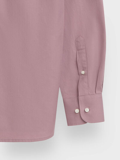 CAMISA TWILL PEACH ROSA