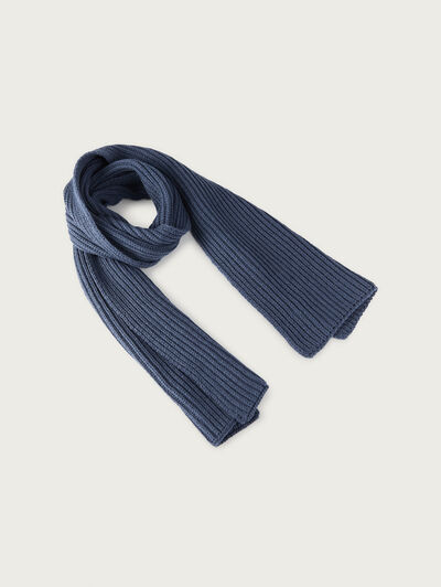 BUFANDA PUNTO KIDS AZUL