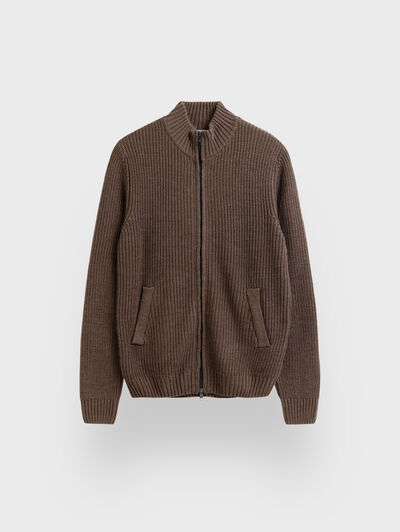 CARDIGAN HECTOR MARRÓN