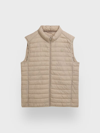 CHALECO NIRO BEIGE