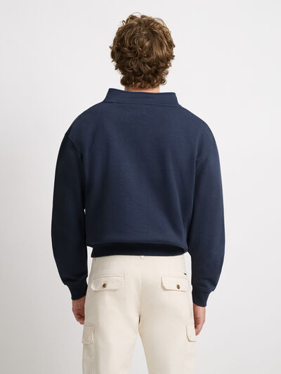 SUDADERA PART AZUL MARINO