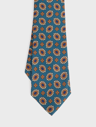 CORBATA PRINTED AZUL