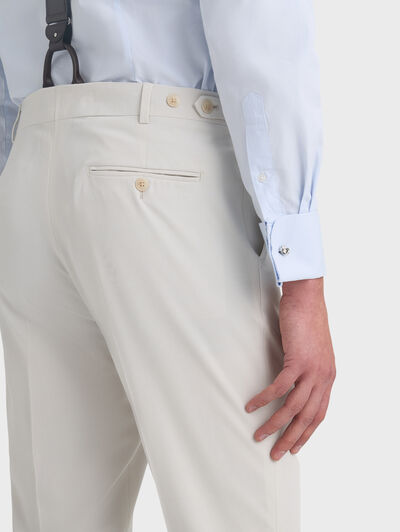 PANTALON NAPOLI ROYAL TWILL CRUDO
