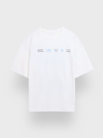 CAMISETA WORLD BLANCO