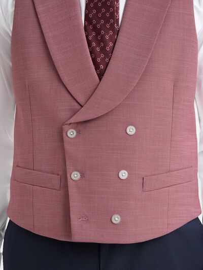 CHALECO PANAMA BURDEOS