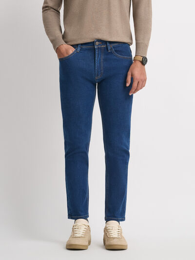 DENIM SLIM BASICO AZUL MARINO