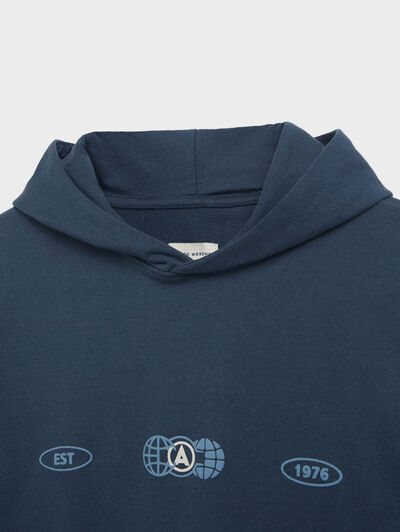 SUDADERA START AZUL MARINO