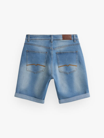 BERMUDA DENIM VUELTA AZUL