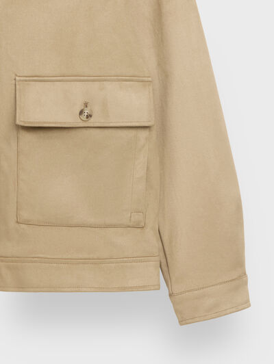 CAZADORA ERICK BEIGE