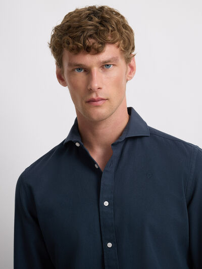CAMISA PANAMA AZUL