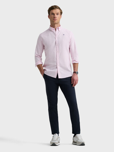 CAMISA OXFORD BASIC ROSA
