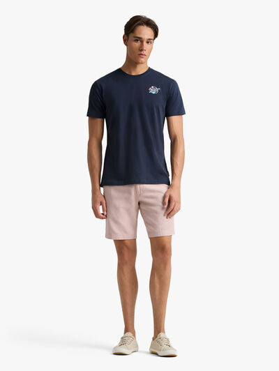 CAMISETA WATER AZUL MARINO