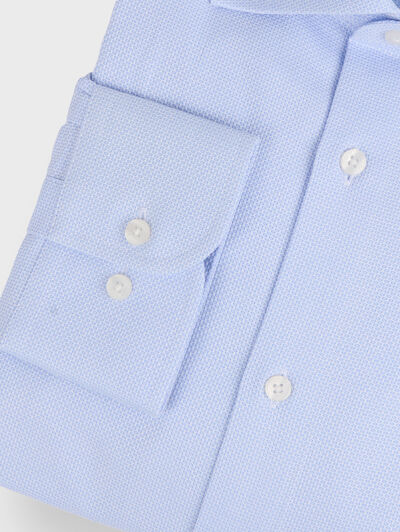 CAMISA MISTER NIDO CELESTE