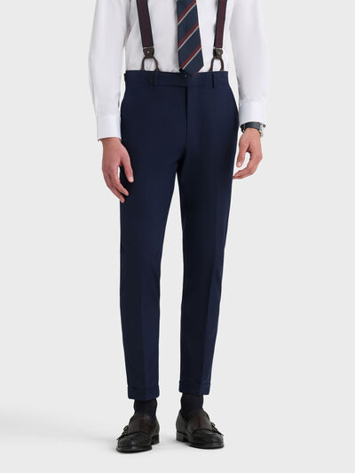 PANTALON NAPOLI GALES AZUL MARINO