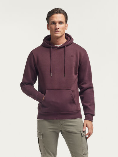 SUDADERA NELLAN BURDEOS