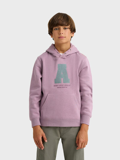SUDADERA MOMENT KIDS AZUL
