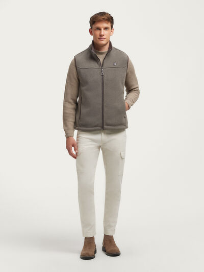 CHALECO SIERRA BEIGE