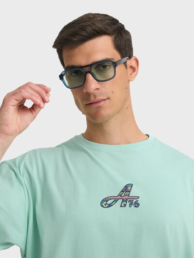 CAMISETA MASAI VERDE AGUA