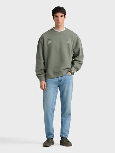 SUDADERA INSPRIRED VERDE