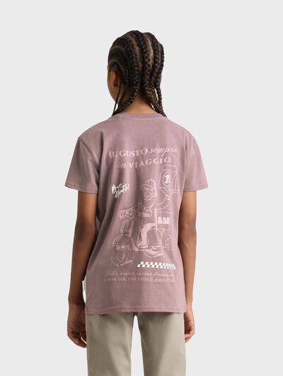 CAMISETA VIAGGO KIDS ROSA