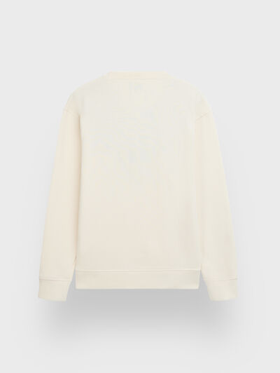 SUDADERA PATCH CRUDO
